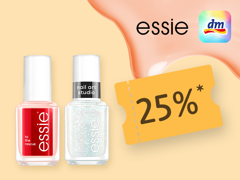 25 % Preisvorteil auf essie